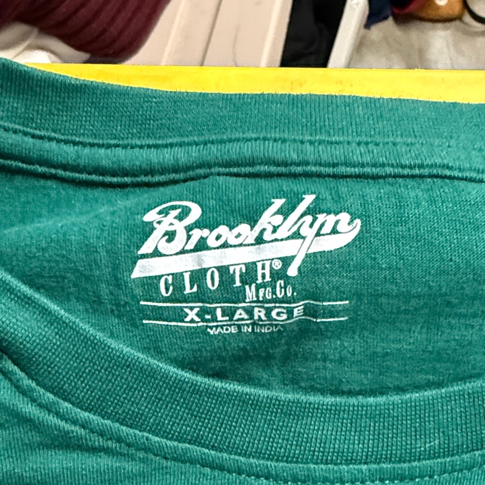 Brooklyn Cloth Teal Graphic Long Sleeve Tee - Picture 2 of 5